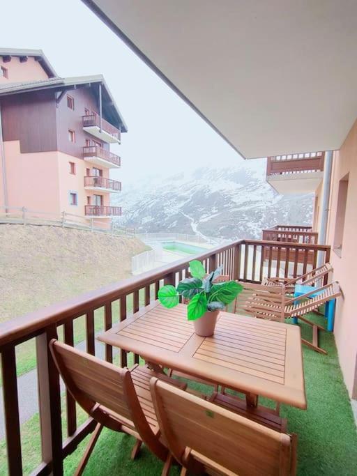 Superbe T2, A 100 Metres Des Pistes, Piscine D'Ete Lejlighed Valmeinier Eksteriør billede
