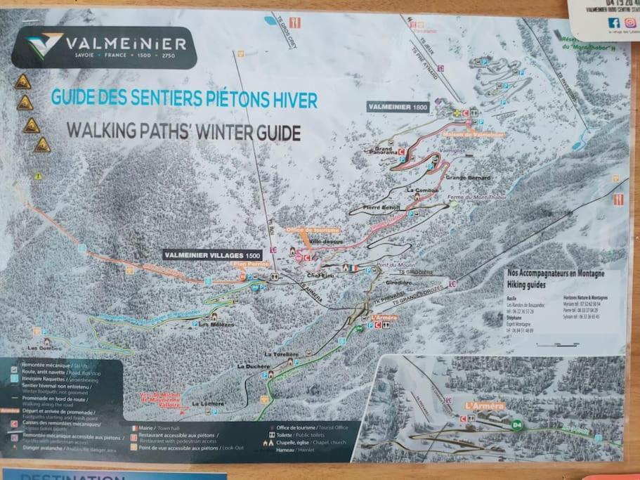 Superbe T2, A 100 Metres Des Pistes, Piscine D'Ete Lejlighed Valmeinier Eksteriør billede